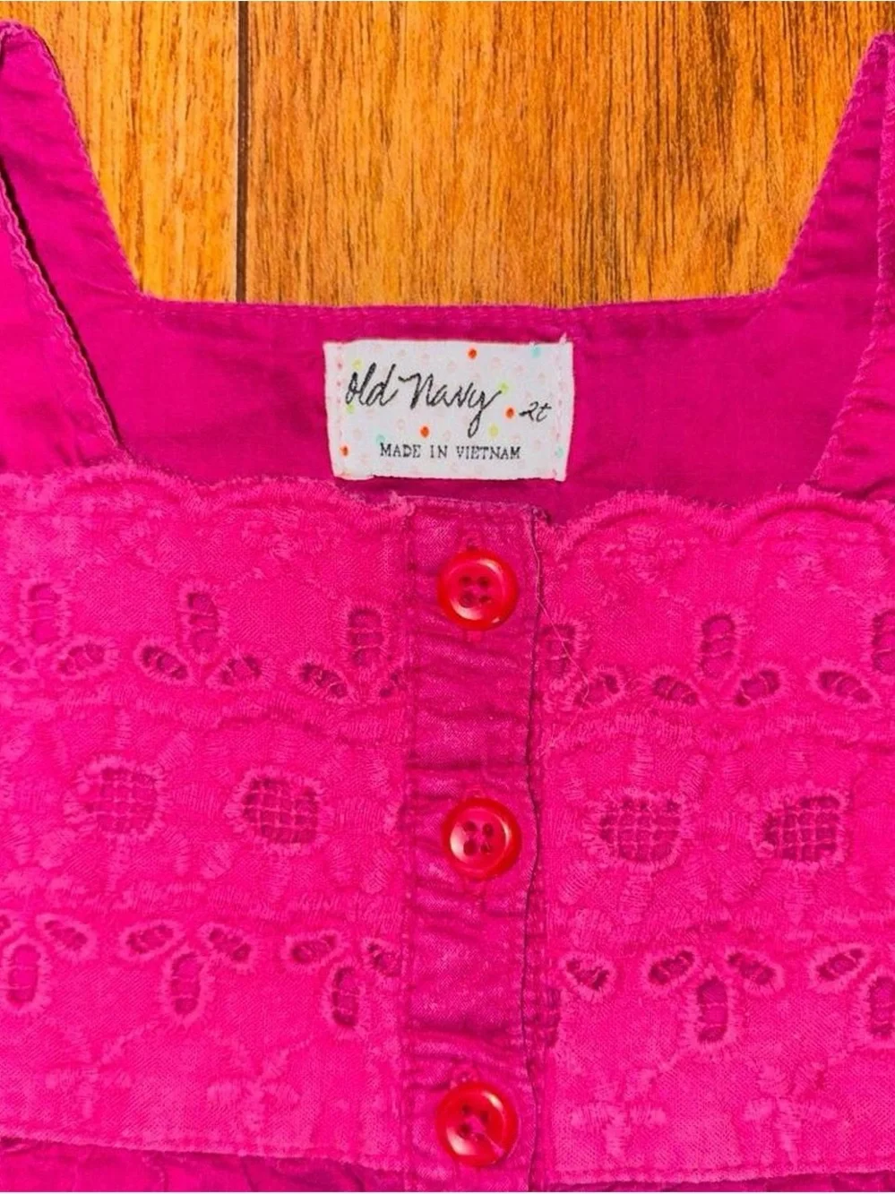 Pink Y2K babydoll henley blouse with lace trim
